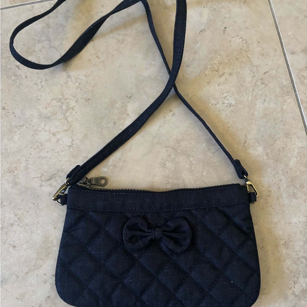 Elegant Black Quilted Women's Bag